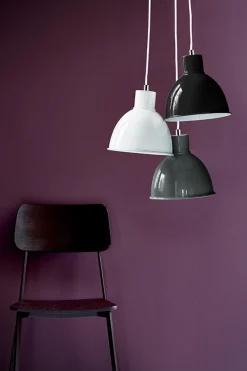 Pop pendel E27, hvid