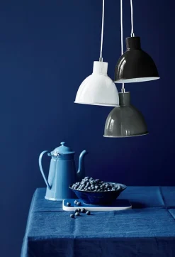 Pop pendel E27, sort