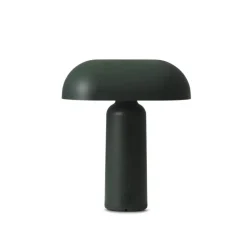 Porta batterilampe / bordlampe, mørkegrøn