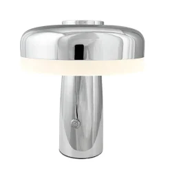 Porter LED bordlampe / batterilampe, krom