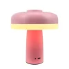 Porter LED bordlampe / batterilampe, lyserød