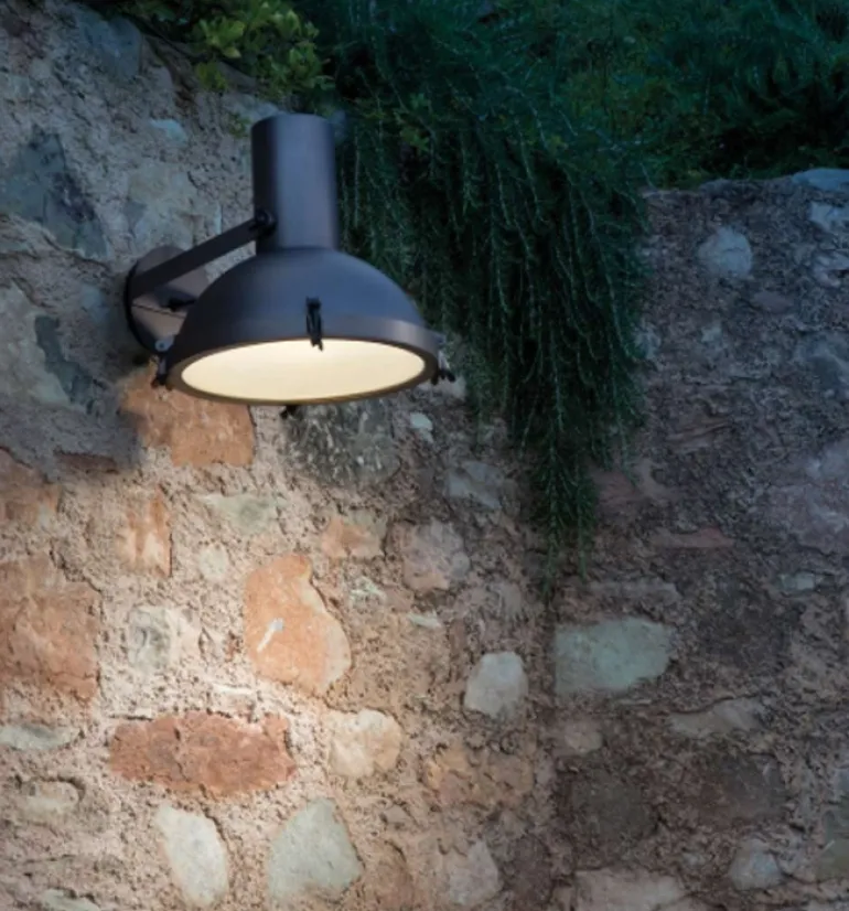 Projecteur 365 Outdoor væglampe, brun