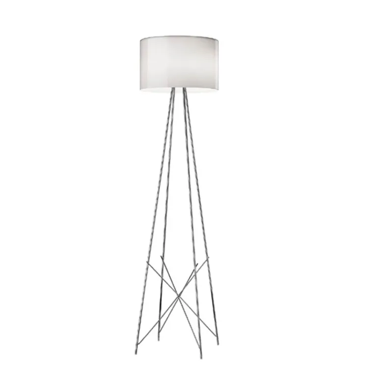 Ray gulvlampe F2, glas