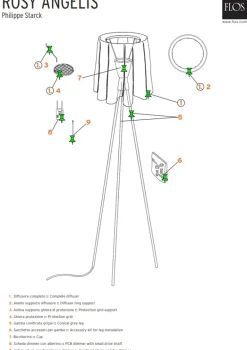 Reservedel: Rosy Angelis inderskærm/reflektor