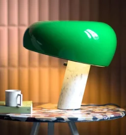 Reservedel: Skærm til Snoopy Bordlampe, grøn