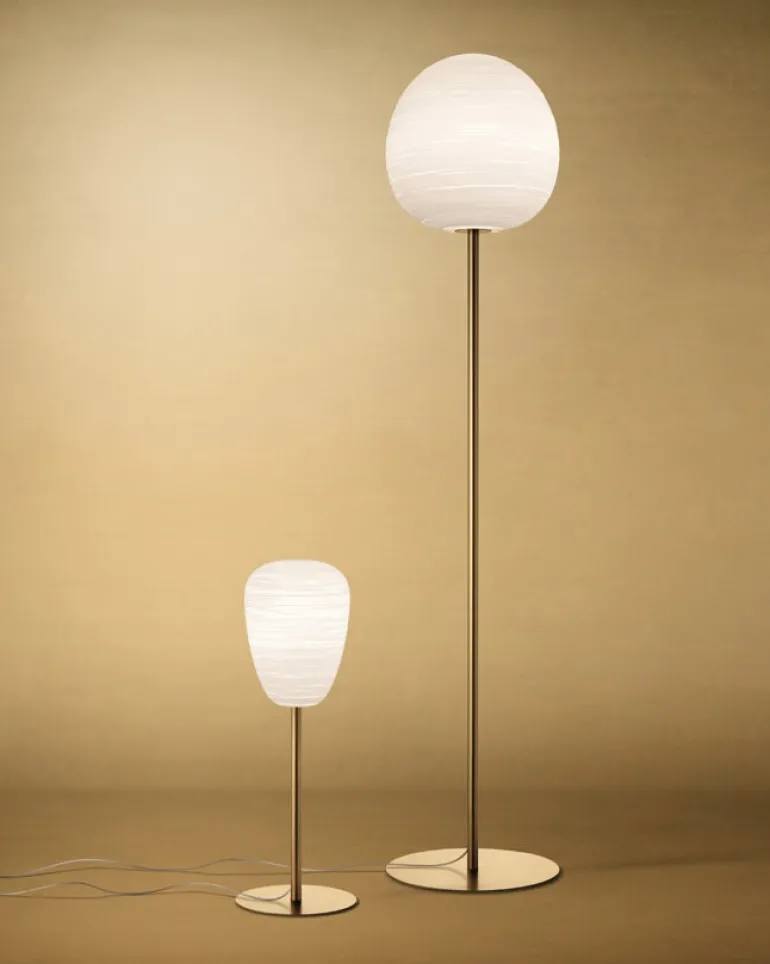 Rituals XL gulvlampe hvid/guld