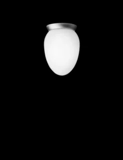 Rizzatto 171 loftlampe, satin silver/opal