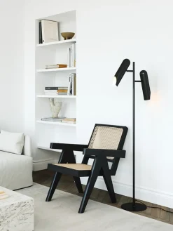 Rochelle gulvlampe, sort