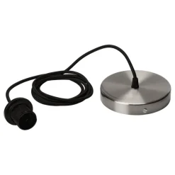 Rosette E27-ophæng, stål