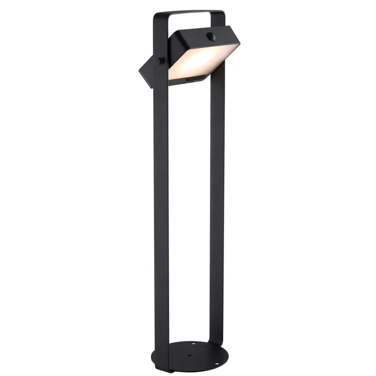 Saulio Solar havelampe m/solcelle, sort