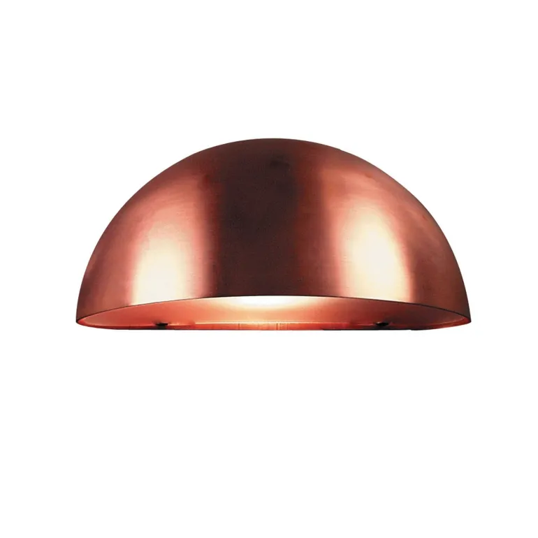 Scorpius Maxi udendørs væglampe, kobber