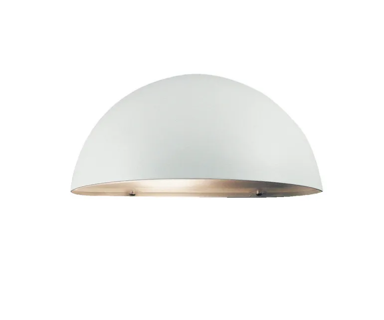 Scorpius udendørs væglampe, hvid