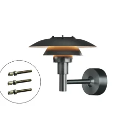 Sikkerhedsskruer for PH 3-2½ udendørs væglampe, sort