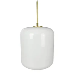 Silvia D25 pendel, opal/messing