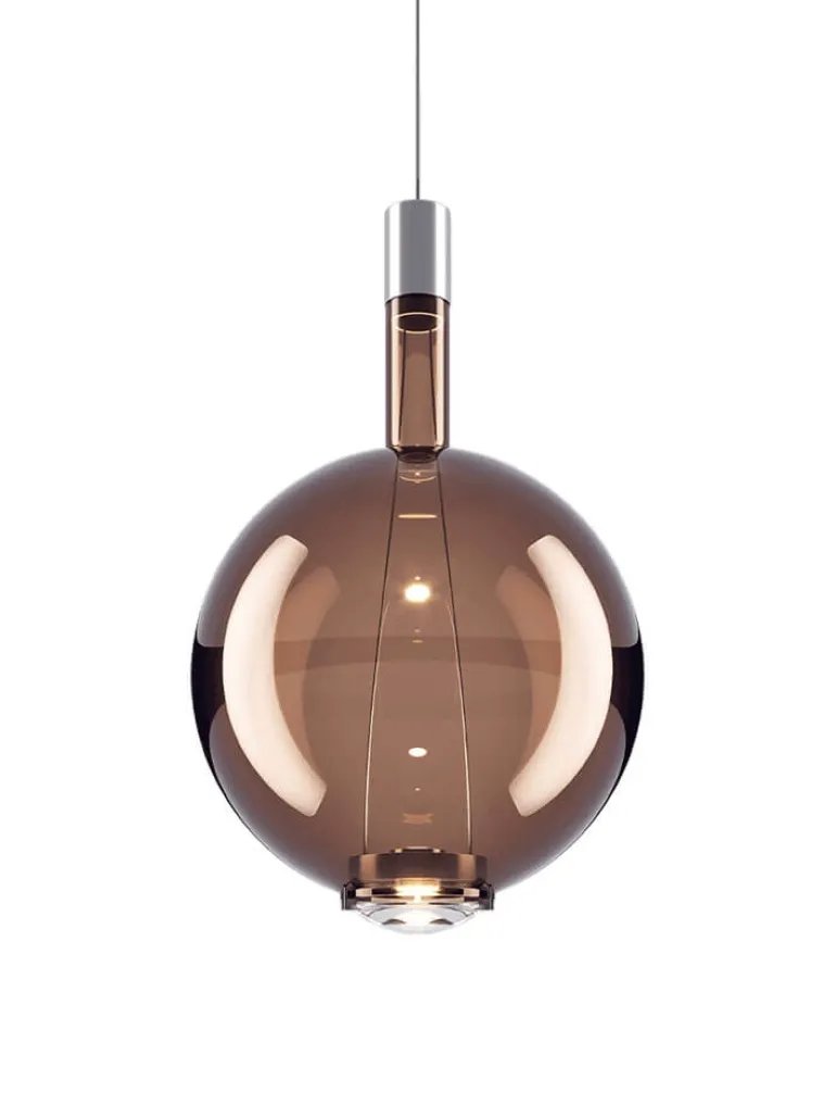 Sky-Fall Round large pendel, bronze