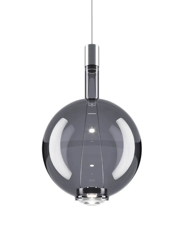 Sky-Fall Round large pendel, smoke