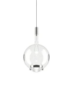 Sky-Fall Round medium pendel, krystal