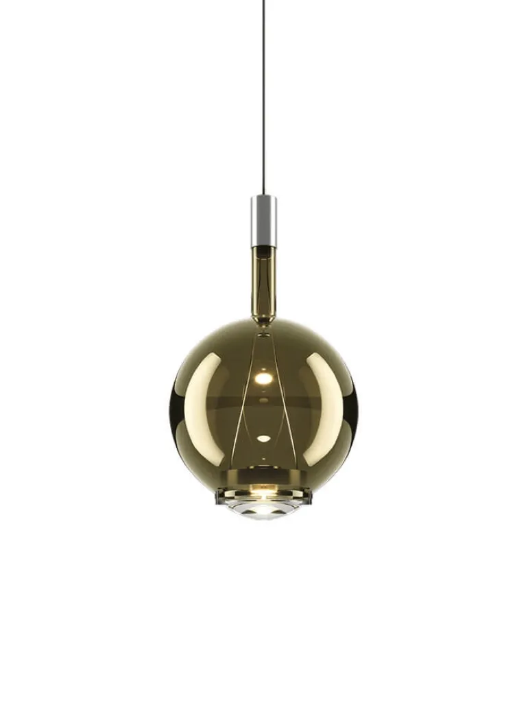 Sky-Fall Round medium pendel, sage