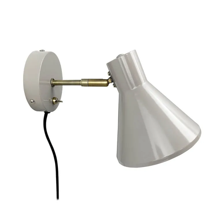 Sleep væglampe, brun