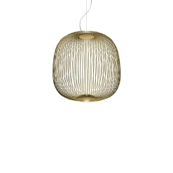 Spokes 2 LED pendel dæmpbar, guld