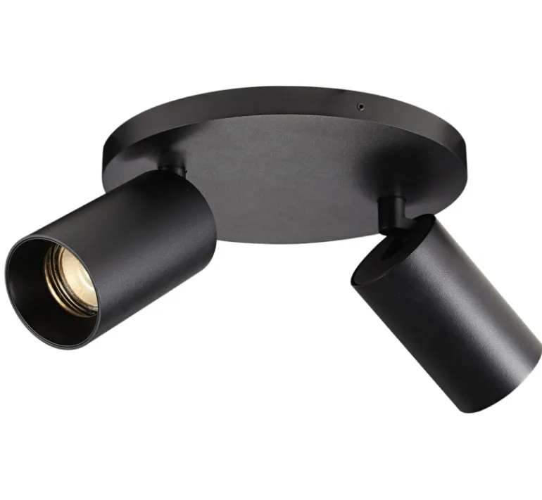 SpotOn Circle2 loftlampe/spot, sort