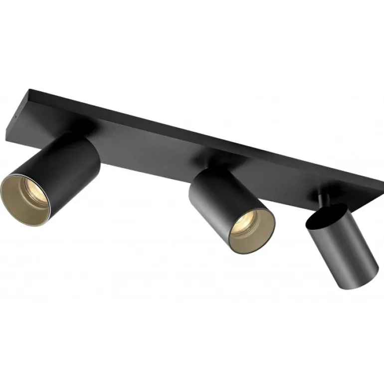 SPOTON3 loftlampe/spot, sort