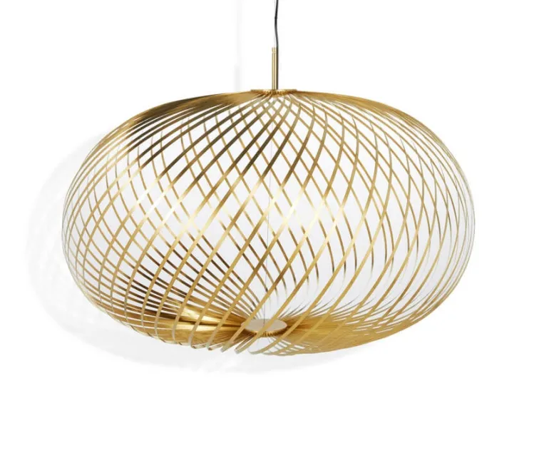 Spring pendel large, messing