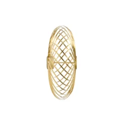 Spring væglampe, messing