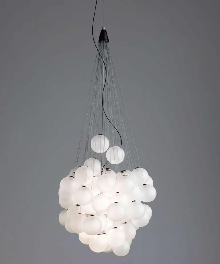 Stochastic pendel / lysekrone ophæng, alu