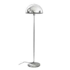Stockholm gulvlampe, krom/marmor