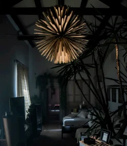 Sun Light of Love pendel, mat guld