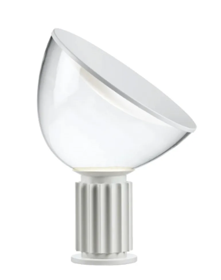 Taccia Bordlampe, mat hvid