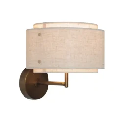 Takai væglampe, beige