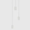 Tala Alumina Triple pendel (fatning), hvid