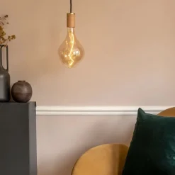 Tala pendel (fatning), oak