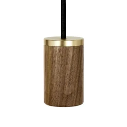 Tala pendel (fatning), walnut