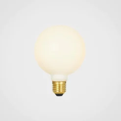 Tala Sphere III E27 7W LED pære (dim-to-warm), mat hvid