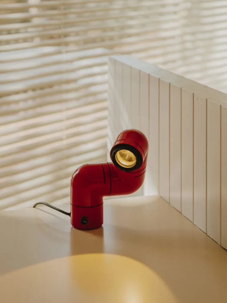 Tatu bordlampe, rød