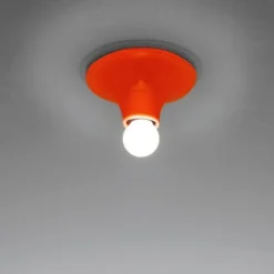 Teti væglampe / loftlampe, orange
