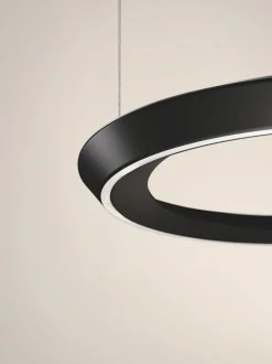 Tidal Adjustable pendel, sort m/sort baldakin