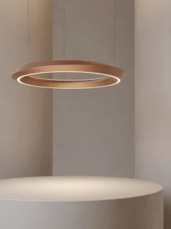 Tidal Adjustable pendel, terra m/sort baldakin