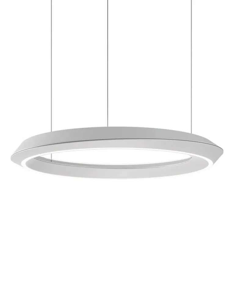 Tidal pendel, hvid m/sort baldakin