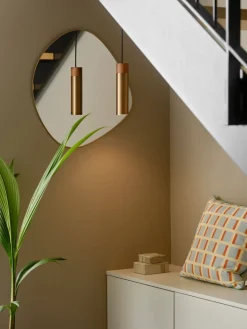 Tilo pendel, bruneret messing