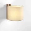 TMM Corto væglampe, valnød/beige