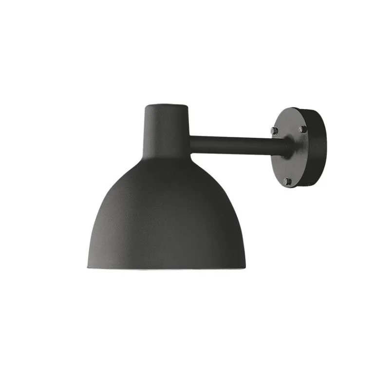 Toldbod 220 Udendørs væglampe, sort