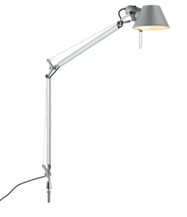 Tolomeo bordlampe, aluminium m/bordbolt