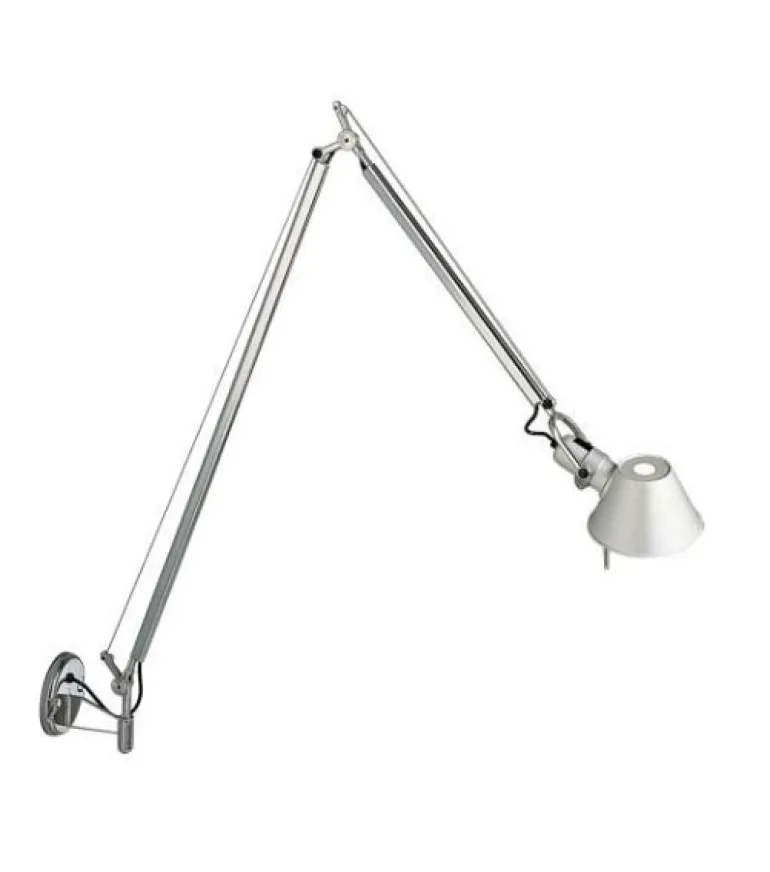 Tolomeo Braccio væglampe, alu