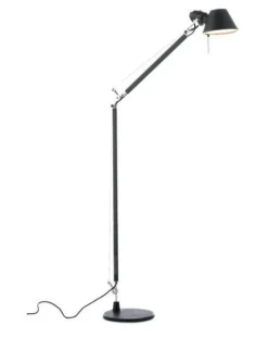 Tolomeo Lettura gulvlampe, sort