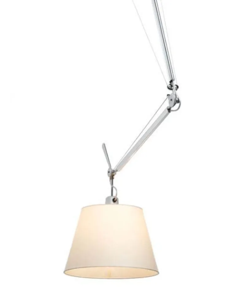 Tolomeo Sospensione Decentrata pendel, Ø24 pergament