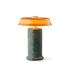 TRIP no. 2 portable batterilampe / bordlampe, moss/amber